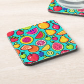 フルーティー喜びパターン コースター (左側)