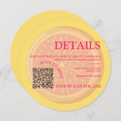 フルーティー、カラフル結婚シトラスの詳細挿入カード シーズンカード (正面/裏面)