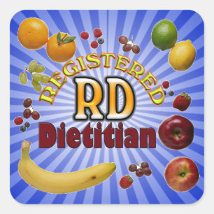 フルーティーRD登録栄養士 スクエアシール