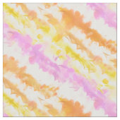 フルーティ抽象芸術パステルウォーターカラー洗浄ストライプ ファブリック (クローズアップ)
