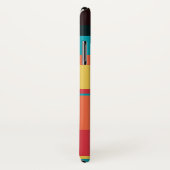 フルーティ熱帯調ストライプ Case-Mate iPhoneケース (裏面/右)