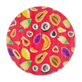 フルーティ鮮やかディライトパターン カッティングボード