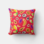フルーティ鮮やかディライトパターン クッション (正面)