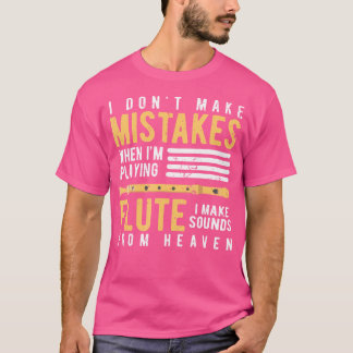 フルートおもしろいシャツフルートギフト Tシャツ