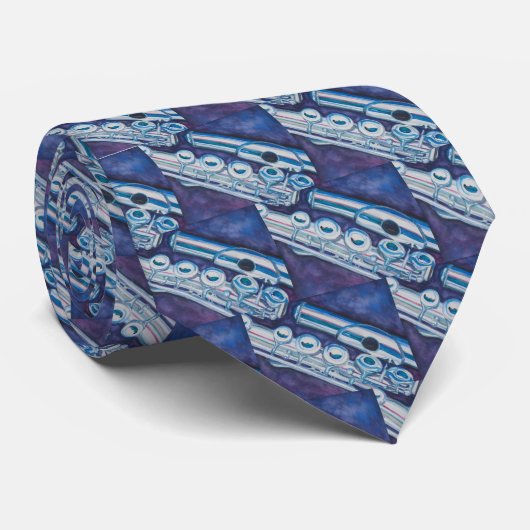 フルートのタイ ネクタイ (ロール)