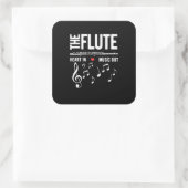 フルートのハート スクエアシール (バッグ)