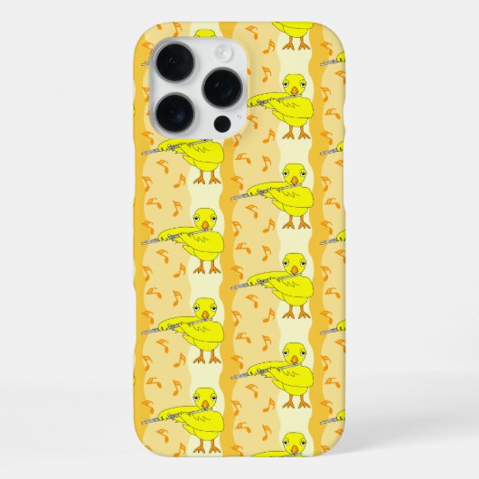 フルートのヒックパターン iPhoneケース (裏面)