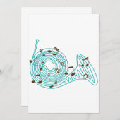 フルートの招待状 招待状 (正面/裏面)