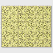 フルートの楽器 ラッピングペーパー (フラット)