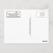 フルートの選手はがき ポストカード (裏面)