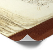 「フルートの魔法」の直筆コピー ポスター (角)