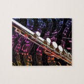 フルートは私の情熱_ ジグソーパズル (横)