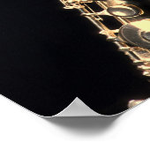 フルートまたはフルートのポスター ポスター (角)