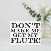 フルートを取らせるな ポストカード (スタンド正面)