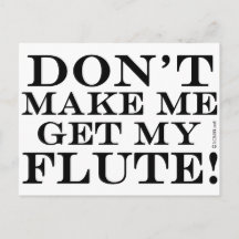 フルートを取らせるな