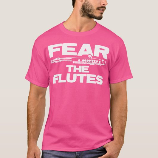 フルートを恐れる Tシャツ (正面)