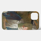 フルートを持つ若い女の子、c.1665-70 Case-Mate iPhoneケース (裏面 (横))