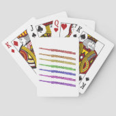 フルートカラフル楽器 トランプ (裏面)