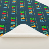 フルートカラフル シェルパブランケット (3/4)