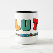 フルートカラフル マグカップ (中央)