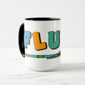 フルートカラフル マグカップ (正面左)