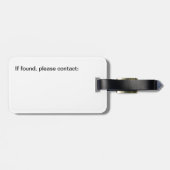 フルートケースラベル ラゲッジタグ (裏面横)