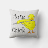 フルートシック文字 クッション (裏面)