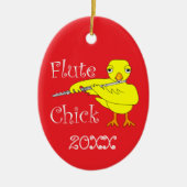 フルートシック文字 セラミックオーナメント (正面)