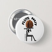 フルートナット 缶バッジ (正面&裏面)