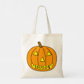 フルートハロウィーンパンプキン トートバッグ (裏面)