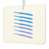 フルートパターンブルーミュージック カーエアーフレッシュナー (左)