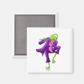 フルートフロッグ マグネット (正面/裏面)