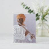 フルートプレーヤー ポストカード (スタンド正面)