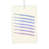 フルートミュージカル楽器ピンクブルーパープル カーエアーフレッシュナー (正面)