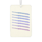 フルートミュージカル楽器ピンクブルーパープル カーエアーフレッシュナー (裏面)