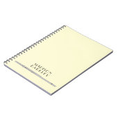 フルートミュージシャン音楽先生バンド ノートブック (左側)