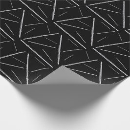 フルートミュージシャン音楽先生バンド ラッピングペーパー