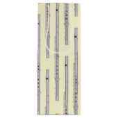 フルートミュージシャン音楽先生バンド ワインギフトバッグ (正面)