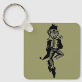 フルート付きレプレシャン キーホルダー (正面)