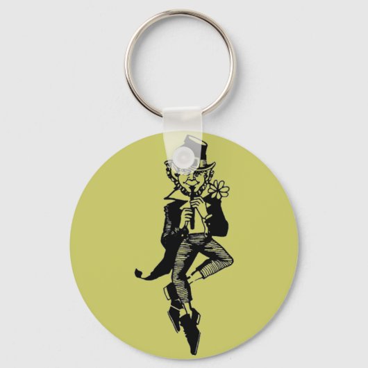 フルート付きレプレシャン キーホルダー (正面)