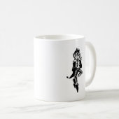 フルート付きレプレシャン コーヒーマグカップ (正面右)