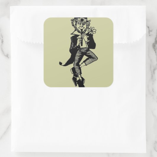 フルート付きレプレシャン スクエアシール (バッグ)