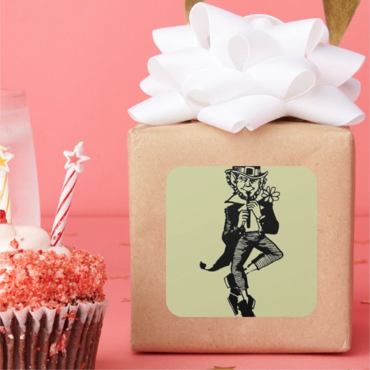 フルート付きレプレシャン スクエアシール (パーティー)