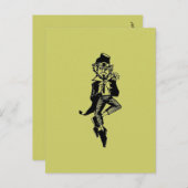 フルート付きレプレシャン ポストカード (正面/裏面)