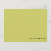 フルート付きレプレシャン ポストカード (裏面)