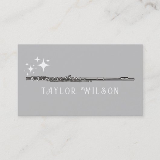フルート名刺 名刺 (正面)