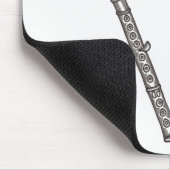 フルート奏者およびすばらしいマウスパッド マウスパッド (コーナー)