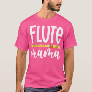 フルート奏者の母ママフルート奏者のママ Tシャツ