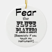 フルート奏者を恐れる