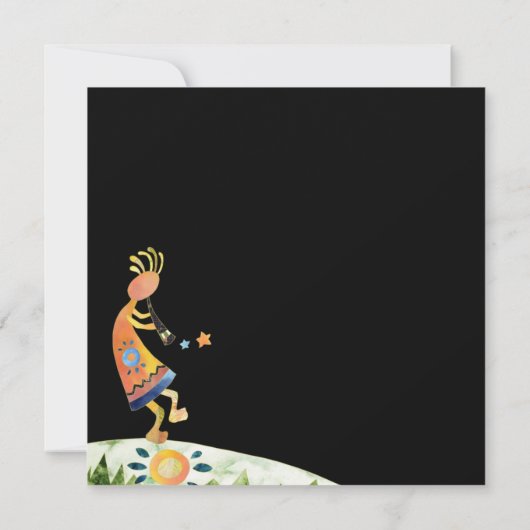 フルート奏者ココペリサウ結婚ムソン 招待状 (裏面)